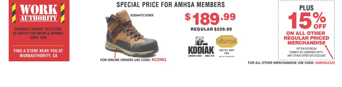 Discounts for AMHSA Members